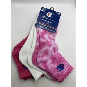 3 Pairs Champion Women’s Ankle Socks Shoe Size 5-9